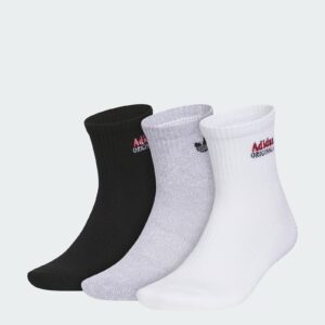 adidas men Unisex Paramount 3-Pack High Quarter